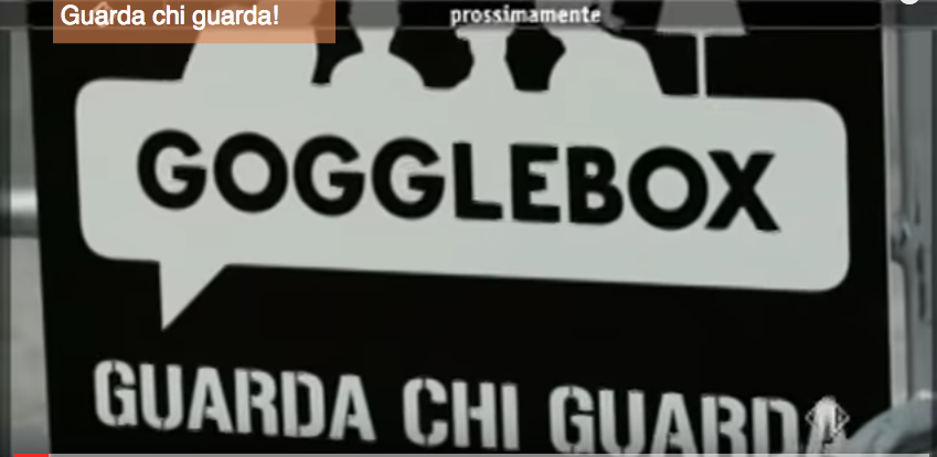 Promo per nuovo programma Mediaset – Gogglebox