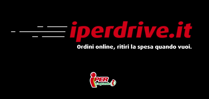 Spot IperDrive per catena supermercati Iper