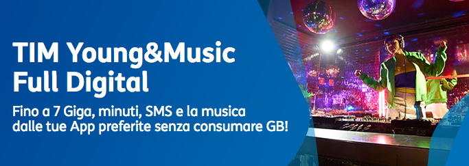 Campagna tv e stampa “Tim Giga & Music”