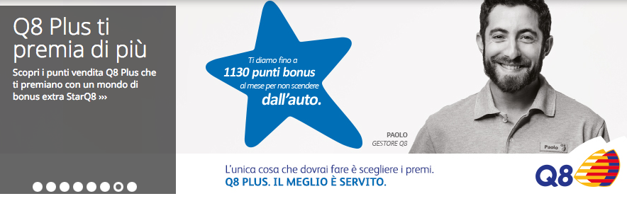 Q8 – Nuova campagna stampa e web