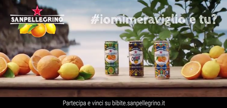 Bibite Sanpellegrino nuova campagna web